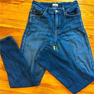 Mother High Waisted Looker Jeans
